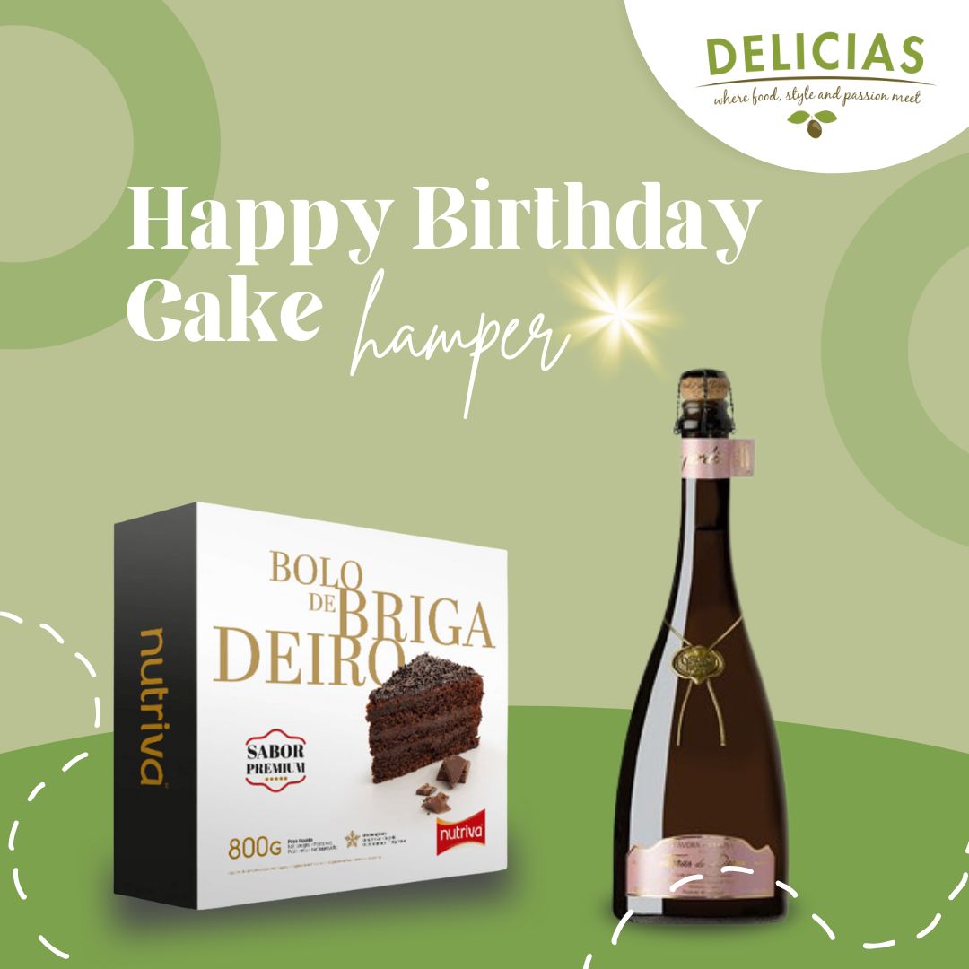 Happy Birthday Cake Delicias Hamper 2025 - Delícias