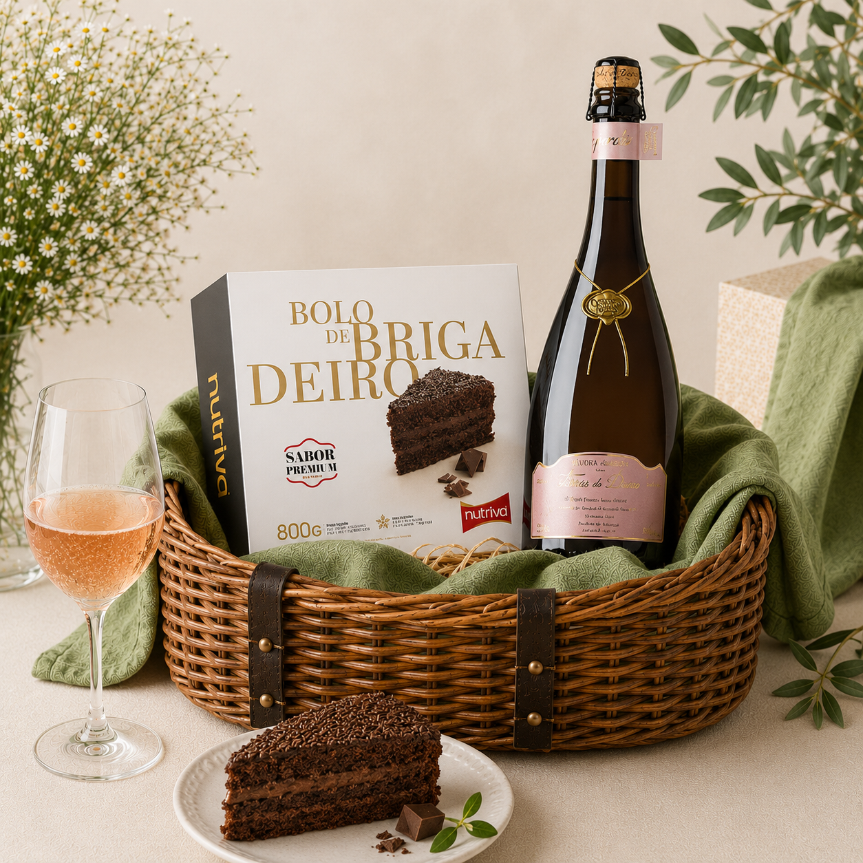 Happy Birthday Cake Delicias Hamper - Delícias