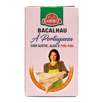 Bacalhau à Portuguesa com Azeite, Alho e Piri-Piri Ramirez 120g