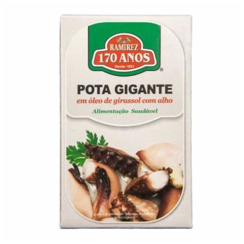 Pota Gigante Ramirez em Óleo Vegetal com Alho 120g