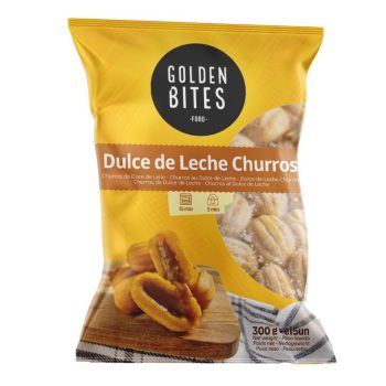 Golden Bites Mini Churros With Dulce de Leche (25g x 12) Airfryer 300g