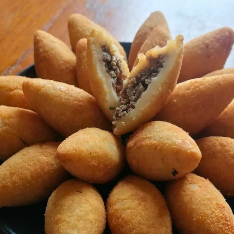 bolinho de carne - Delícias