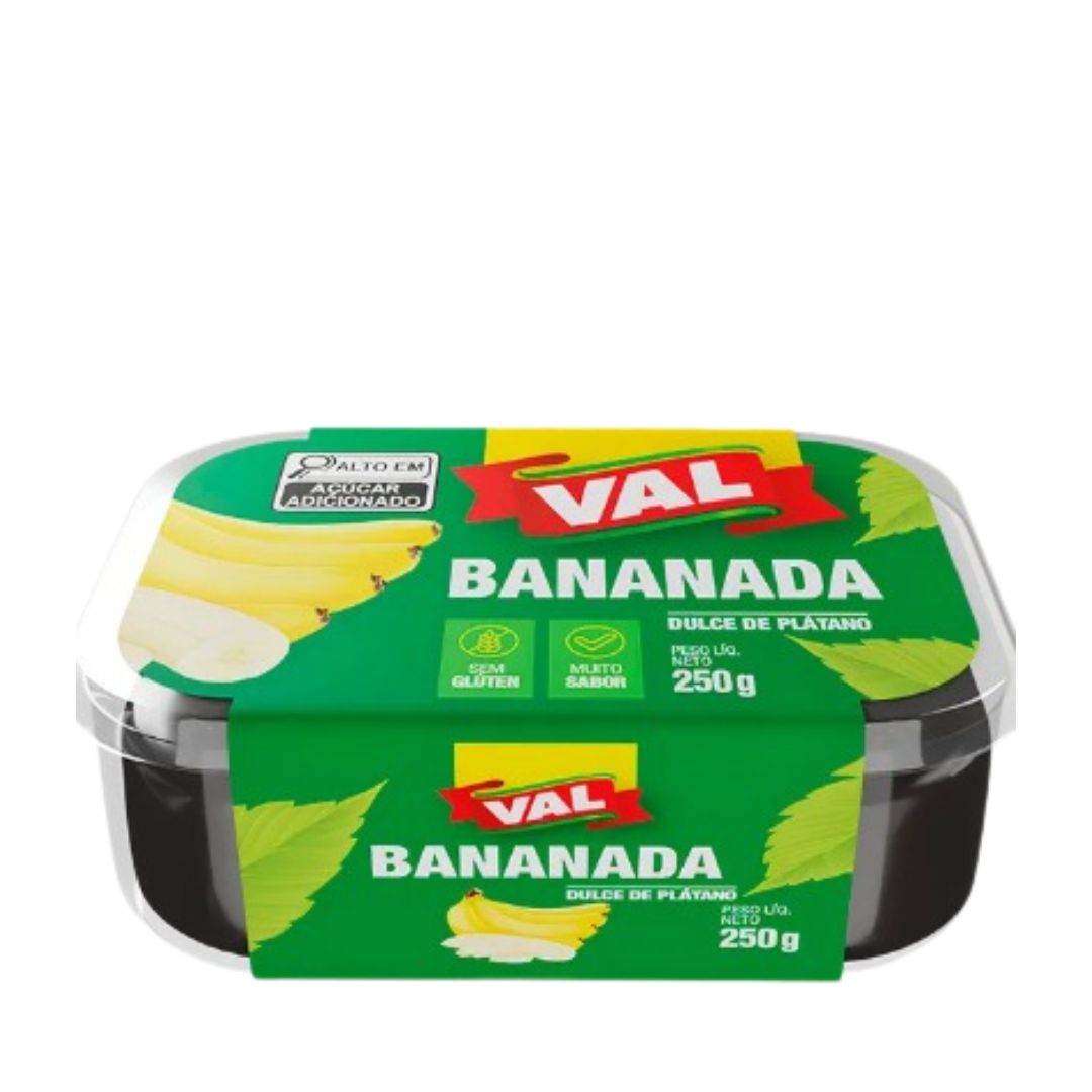 PRE-MRM6444_BANANADA VAL CUV 250G - Delícias BANANADA VAL