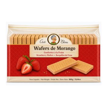 Avo Elvira Strawberry Wafer 160g