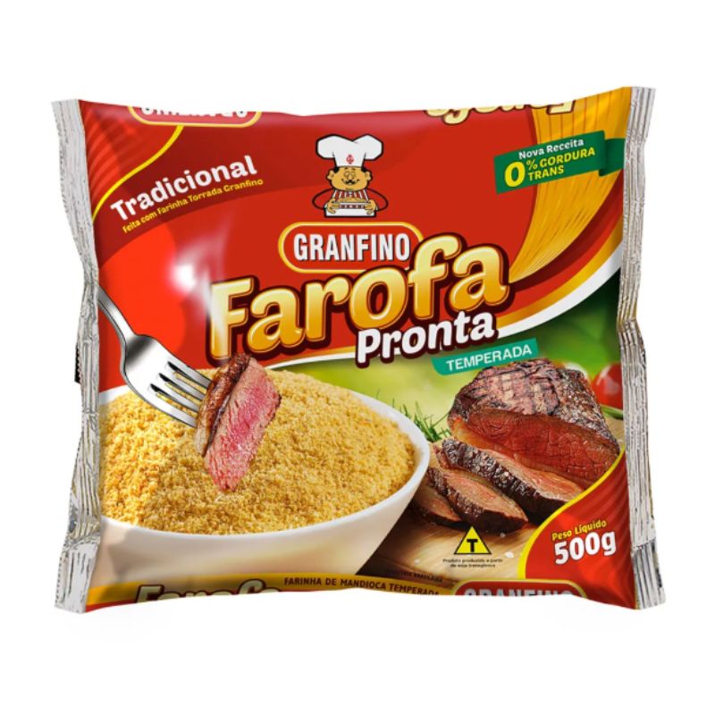 FAROFA GRANFINO TRADICIONAL 500G blank