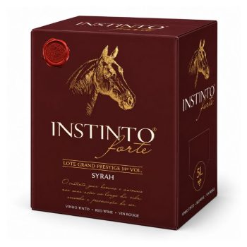 Instinto Forte Syrah Red Wine Bag in Box 14% 5L