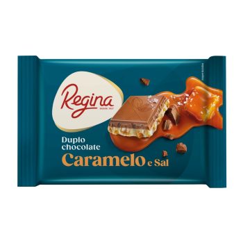 Regina Milk Chocolate with Caramel & Salt 130g