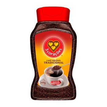 3 Corações Instant Coffee 200g